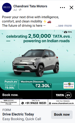 Chandrani Tata Motors Ad Creative 1
