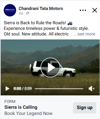 Chandrani Tata Motors Ad Creative 2